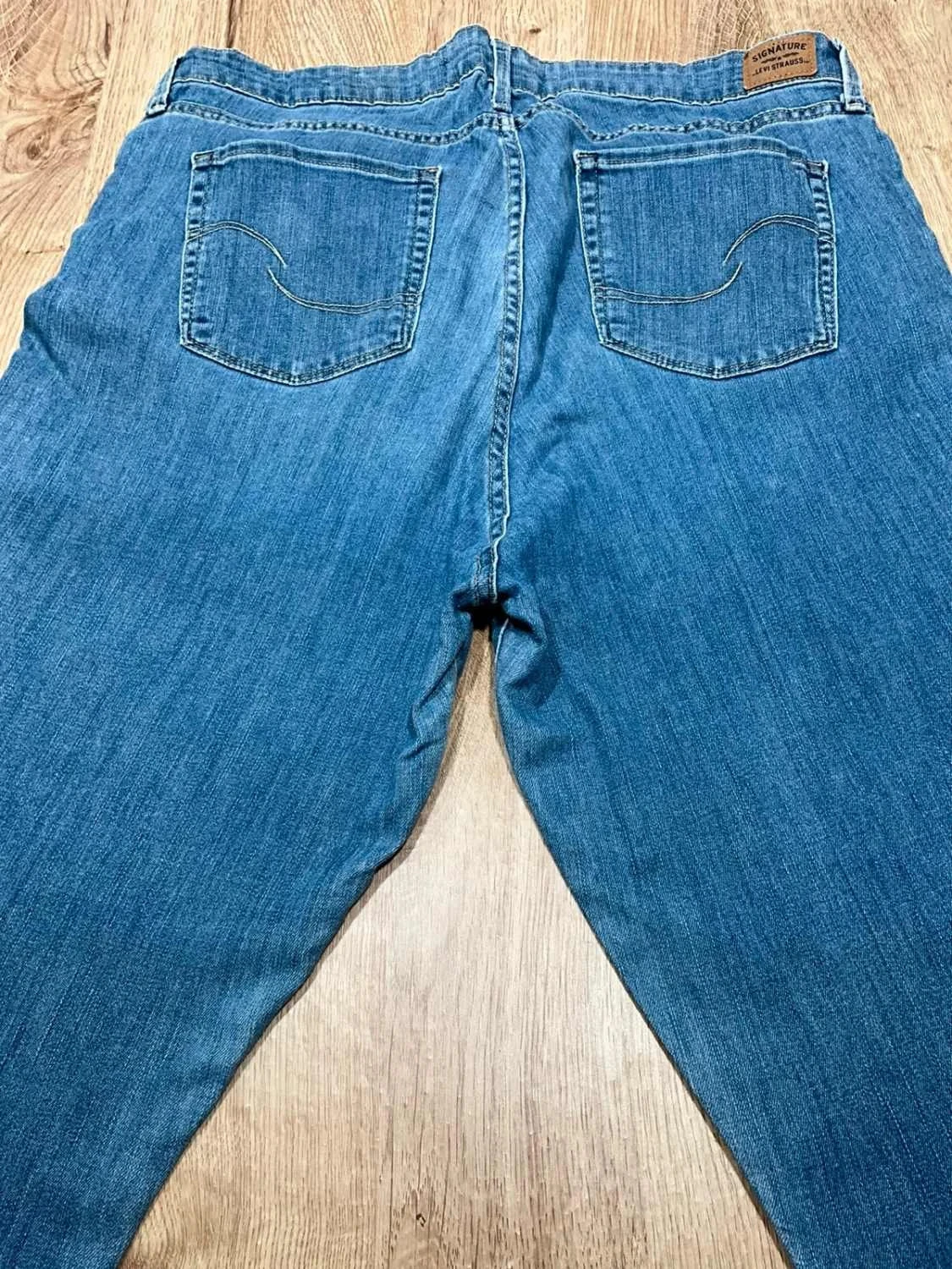 Jean Levi's Signature Mid Rise Slim W35 L30 Vintage Bleu Lvf 001 – photo 8
